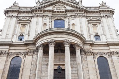 18. yüzyıl St Paul Katedrali, Londra, İngiltere.