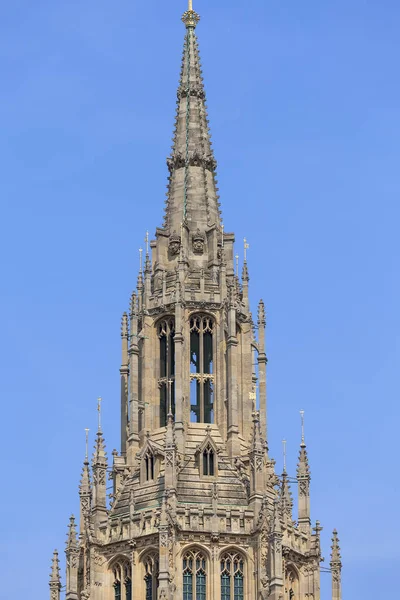 Palace Westminster, Parlament, homlokzat, London, Egyesült Királyság — Stock Fotó