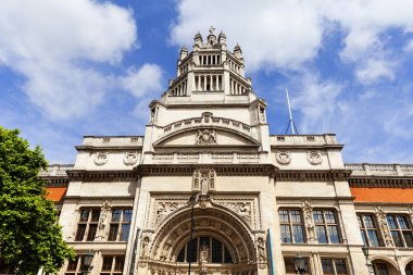 Victoria ve Albert Müzesi, cephe, South Kensington, Londra, İngiltere