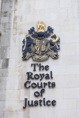Kraliyet Adalet Divanı, gotik tarz yapı, cephe, Londra, Birleşik Krallık