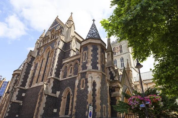 12 世紀のゴシック様式サザーク大聖堂、ロンドン, イギリス — ストック写真