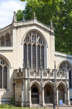 London, Büyük Britanya - 21 Haziran 2017: Westminster Abbey, en önemli Anglikan tapınağın biri. 1066 başlayan abbey İngiltere kralları Bombeleme yer