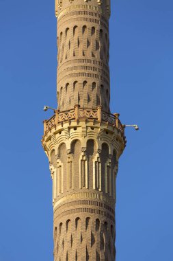 Al Mustafa camii, şehir merkezinde büyük bir İslam tapınağı, Sharm el Sheikh, Mısır