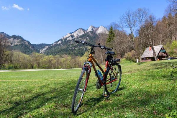 Szczawnica Dunajec River George Poland April 2019 View Three Crowns — 图库照片