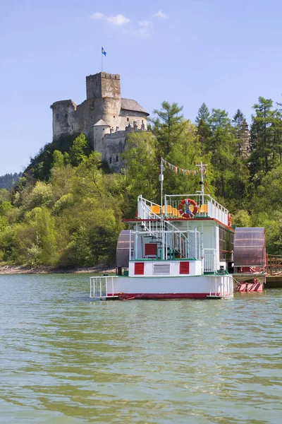 Niedzica Pologne Mai 2020 Château Niedzica Château Dunajec Forteresse Médiévale — Photo