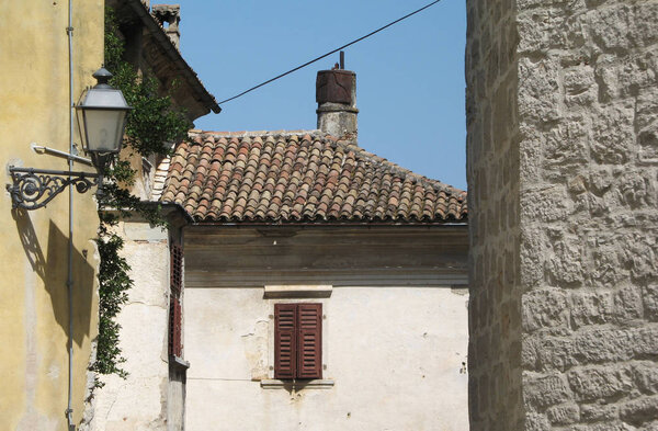 Small village in central Istria, Croatia