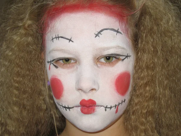 Halloween Party Makeup Face