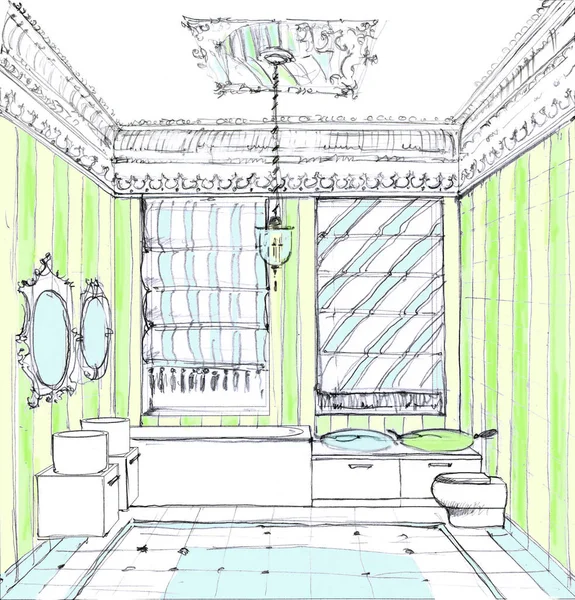 Fas tarzı banyo iç