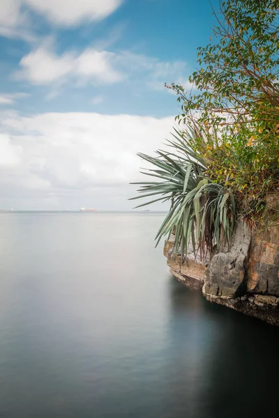 Chacachacare 岛特立尼达和多巴哥和平热带景象 — 图库照片