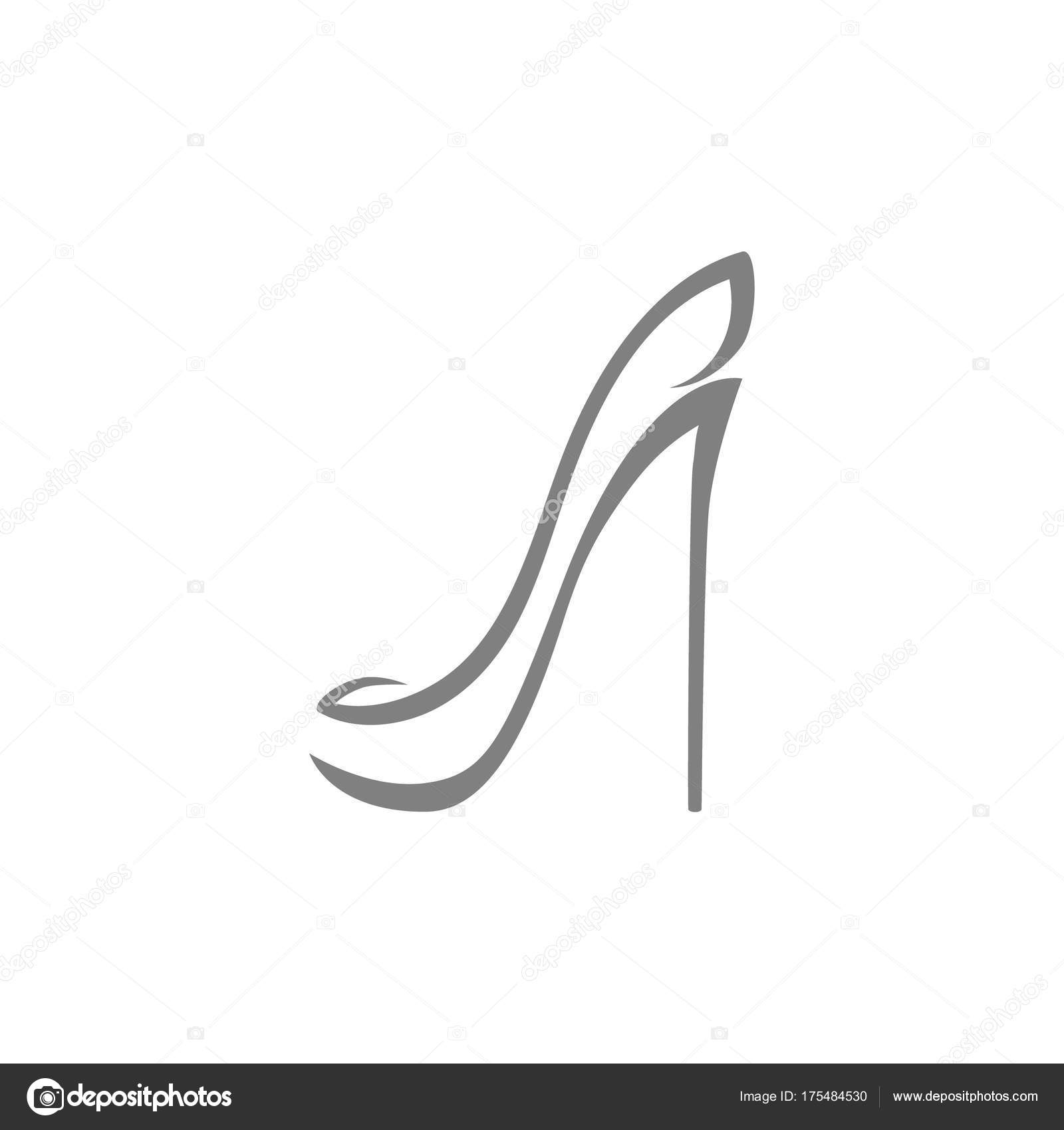 dessin chaussure talon
