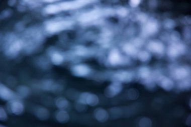 mavi su bokeh doku arka plan