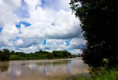 Mahasarakham eyaletinde Chi Nehri