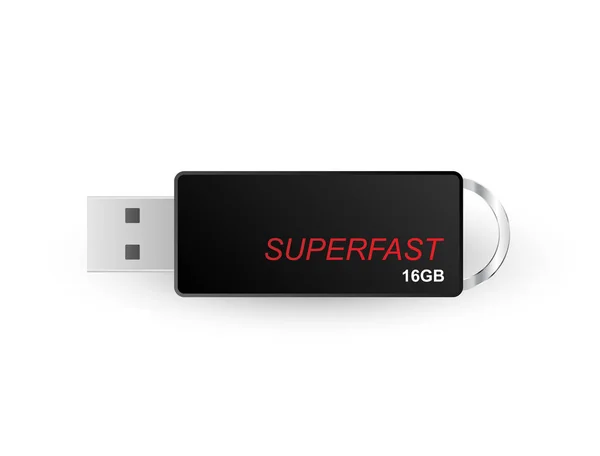 Карта памяти USB — стоковый вектор