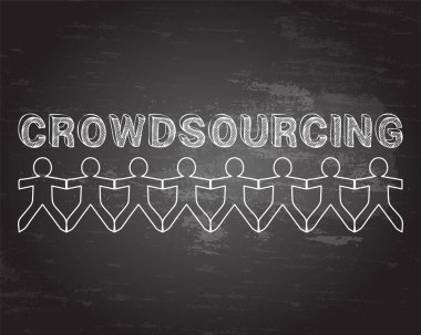 Crowdsourcing insanlar yazı tahtası