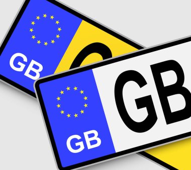 GB lisans plakaları