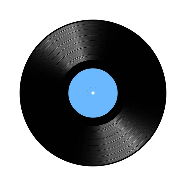 Disque vinyle vintage — Image vectorielle