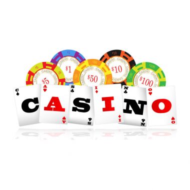 Casino Logo vektör