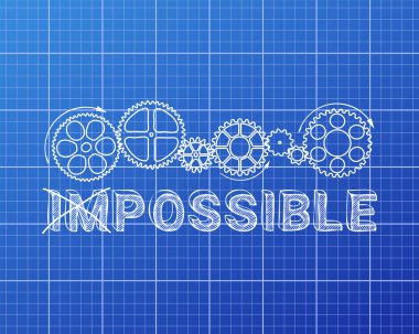 İmkansız Blueprint işareti
