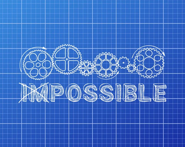 İmkansız Blueprint işareti