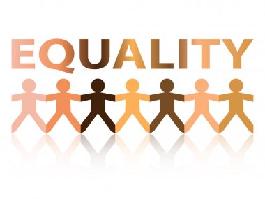 Equality Paper People clipart