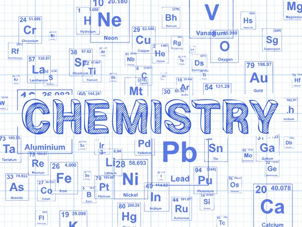 Química Background Graph Paper —  Vetores de Stock