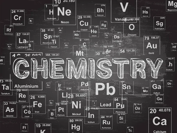 Chemie-Hintergrundvektor — Stockvektor