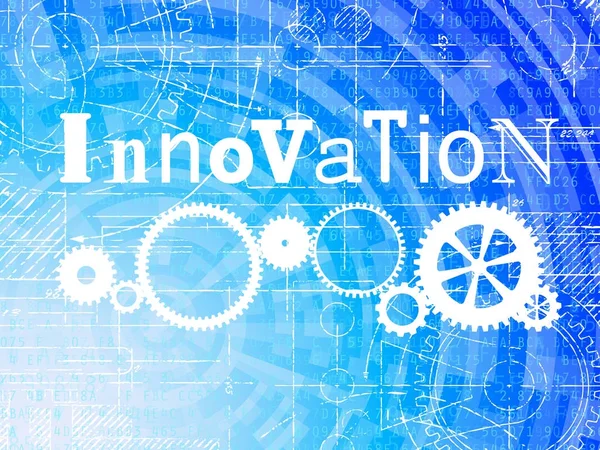 Innovation High Tech Contexte — Image vectorielle