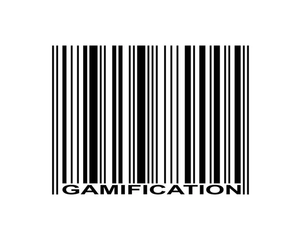 Gamification Barcode Vector — Stock Vector