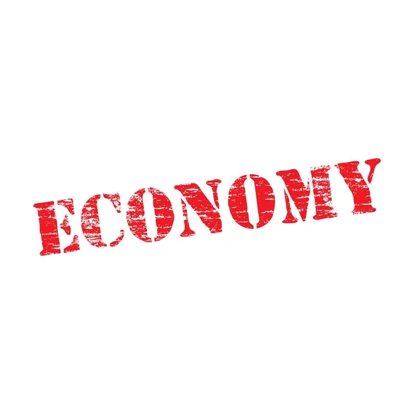 Economie Stencil Vector — Stockvector