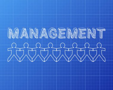 Yönetim insanlar Blueprint