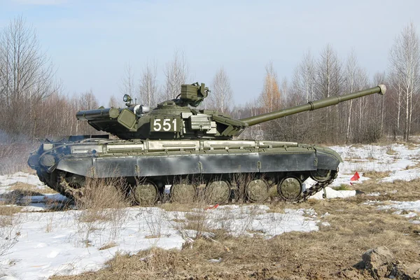 Tanque de batalha principal T-64B — Fotografia de Stock