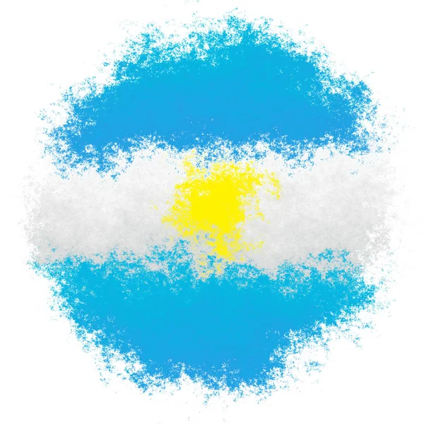 Bandiera Nazionale Argentina — Foto Stock