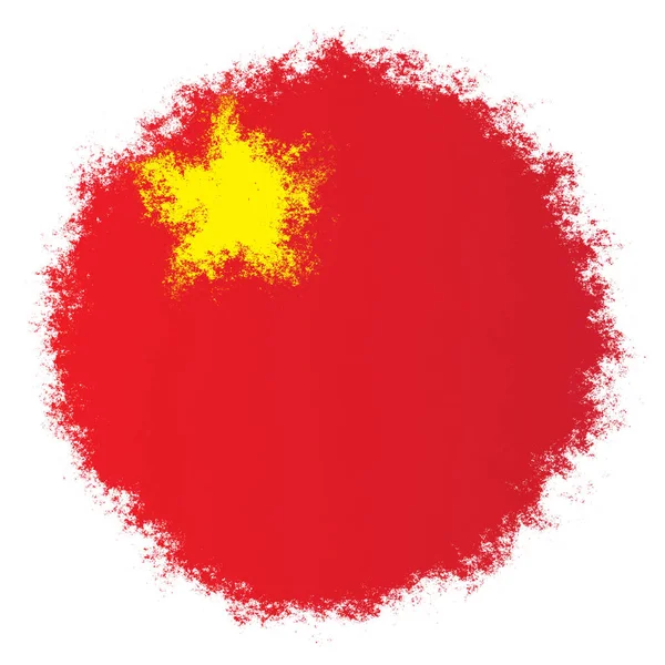 Bandeira nacional da China — Fotografia de Stock