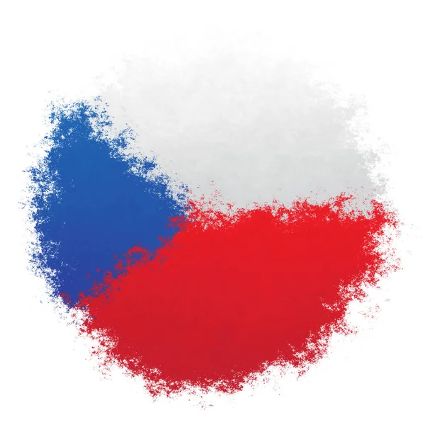 チェコ共和国の国旗 — ストック写真