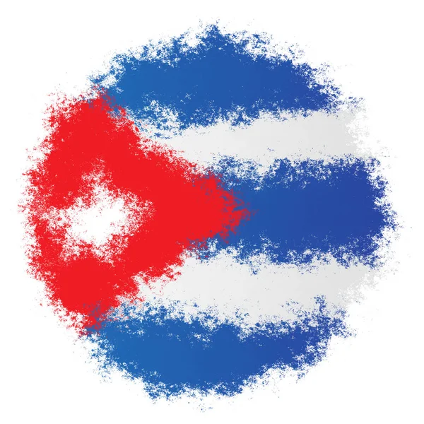 Εθνική σημαία της Κούβας — Φωτογραφία Αρχείου