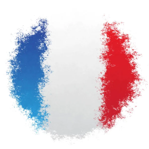 Flaga narodowa Francji — Zdjęcie stockowe