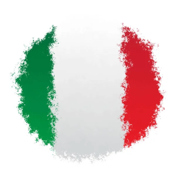 Nationalflagge Italiens — Stockfoto