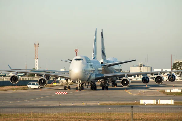 El Al Boeing 747 samoloty pasażerskie — Zdjęcie stockowe