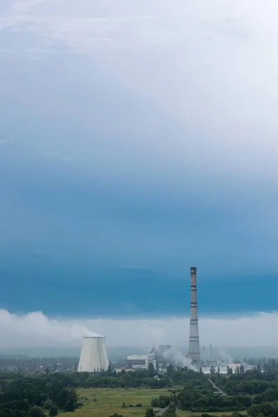 Warmte krachtcentrale — Stockfoto