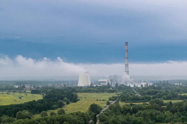 Heizkraftwerk — Stockfoto