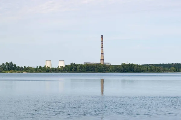 Tepelná elektrárna — Stock fotografie