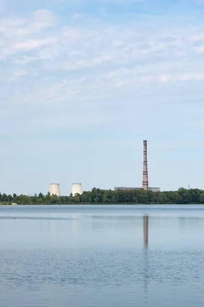 Warmte krachtcentrale — Stockfoto