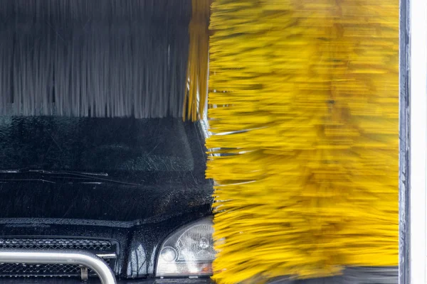 Automatyczne mycie samochodów — Zdjęcie stockowe
