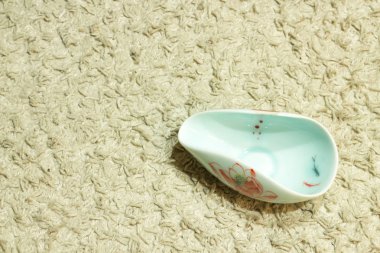 Işık backgroud, Çin çay için seramik chahe