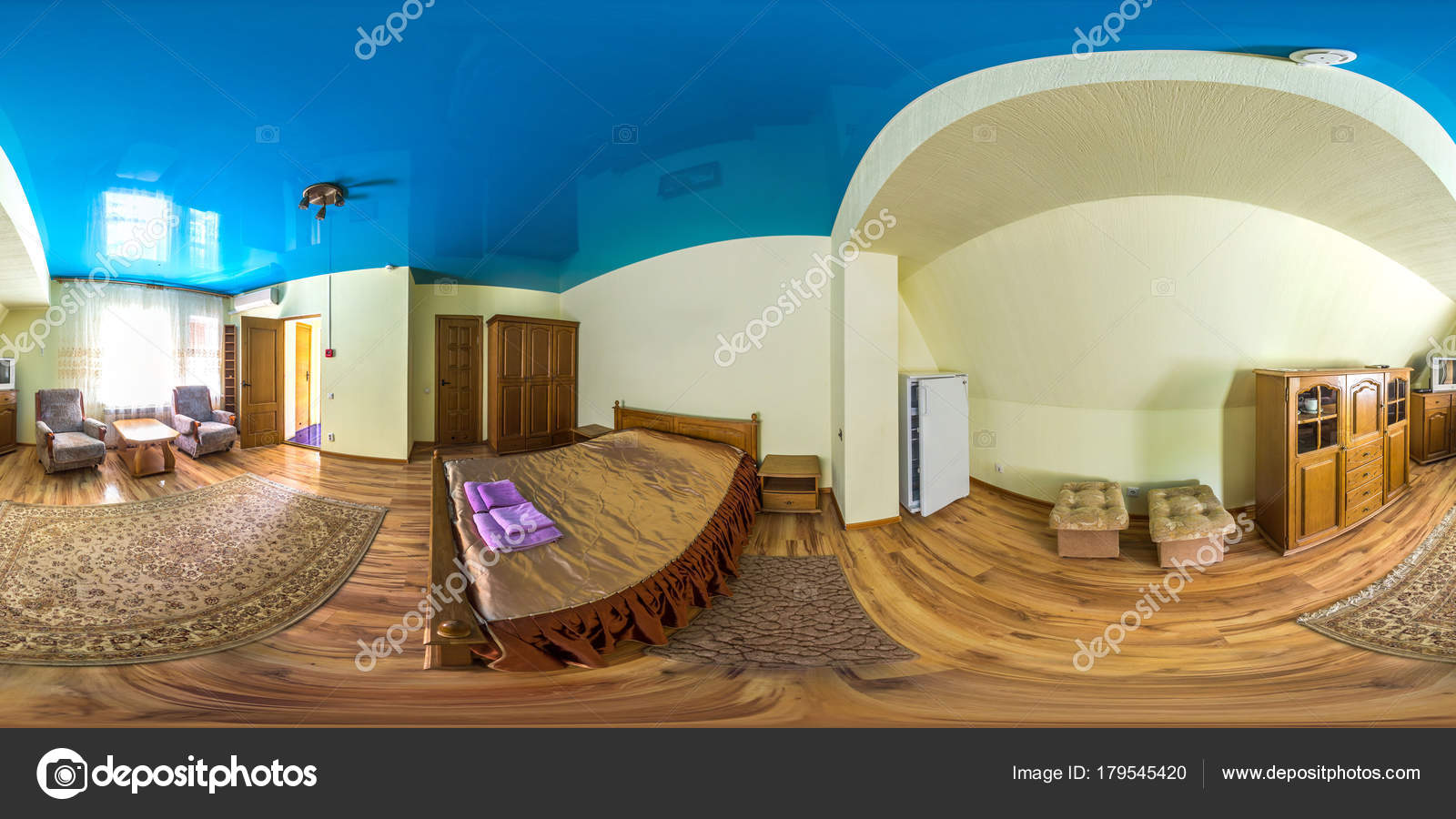 Mosca, russia 26 luglio 2016 interni del soggiorno in hotel. 3d ... Soggiorno pronto