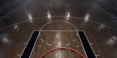 3D basketbol arena