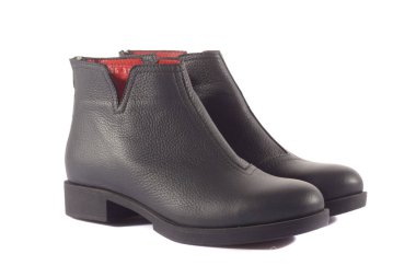 Beyaz arka planda kadın ayakkabıları