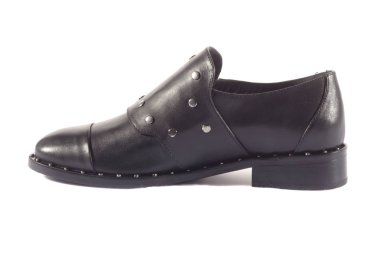 Beyaz arka planda kadın ayakkabıları