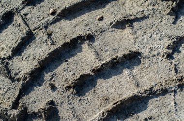 Kumun zemininin dokusu.
