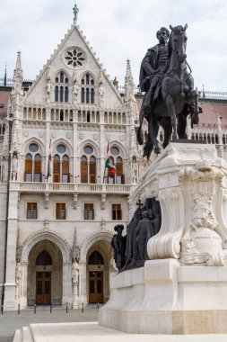 Budapeşte 'deki güzel mimari manzarası, hungary
